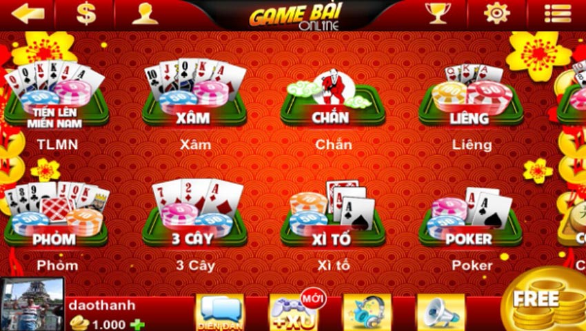 Hướng dẫn chơi game bài 3d